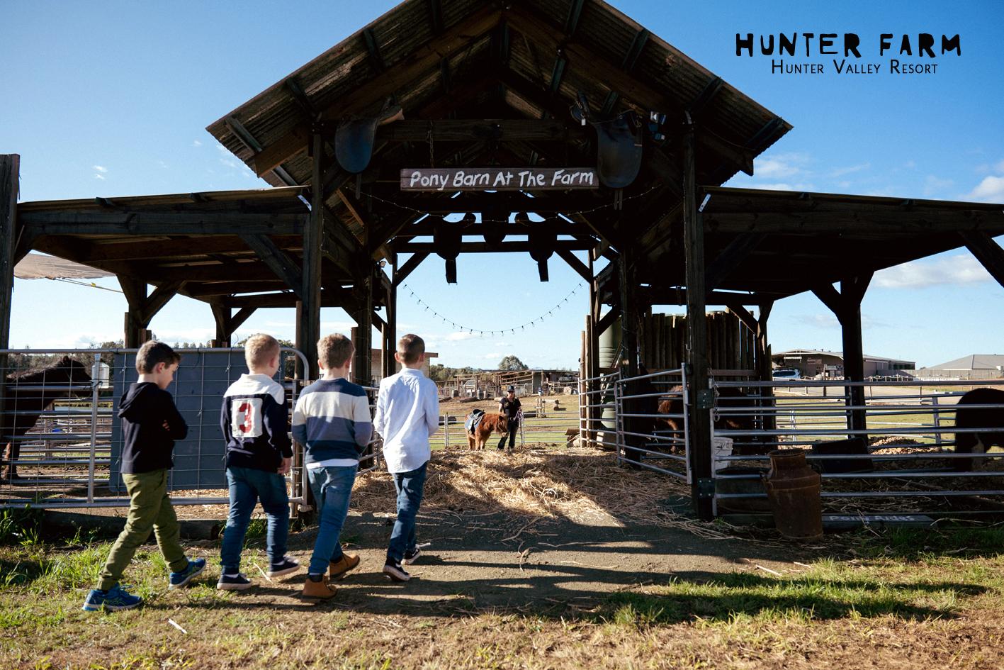 Hunter Valley Resort, Hunter Farm Adventure Centre & 4 Pines At The Farm Pokolbin Exterior foto